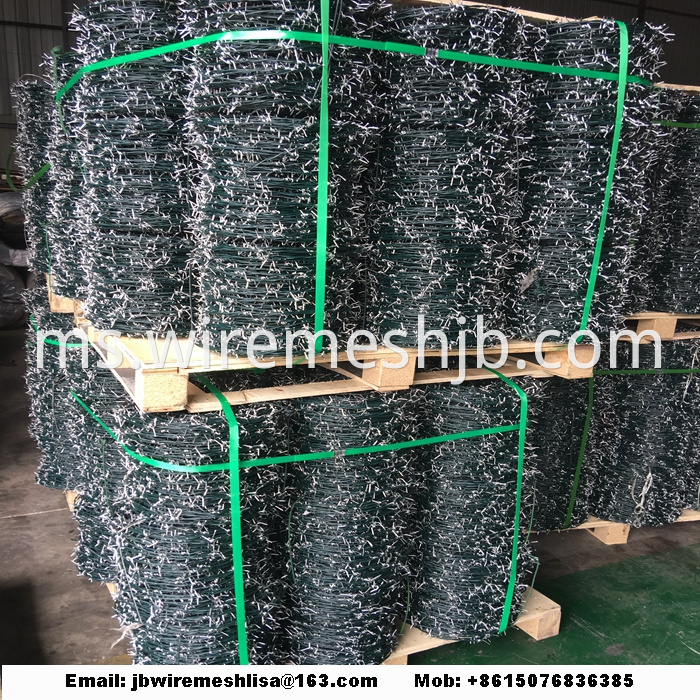 Galvanized and PVC Coated Barbed Wire